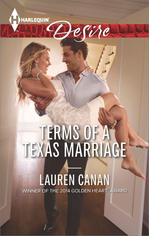 Cover of the book Terms of a Texas Marriage by Lauren Canan, Harlequin