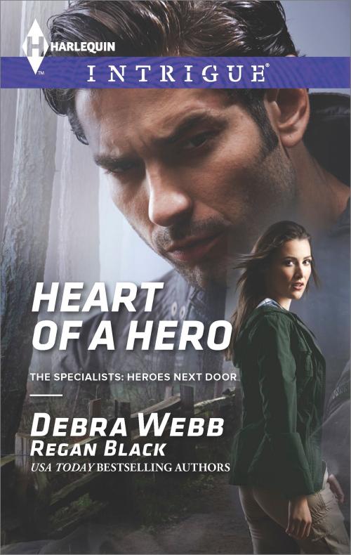 Cover of the book Heart of a Hero by Debra Webb, Regan Black, Harlequin