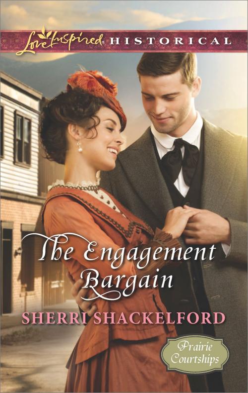 Cover of the book The Engagement Bargain by Sherri Shackelford, Harlequin