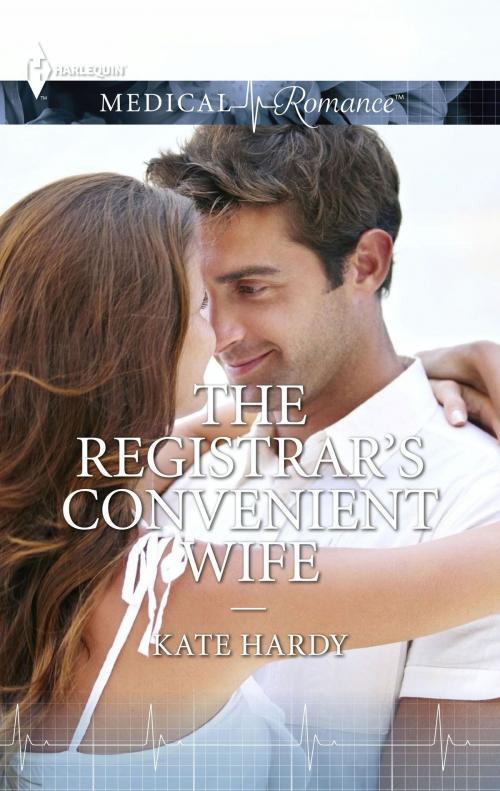 Cover of the book The Registrar's Convenient Wife by Kate Hardy, Harlequin