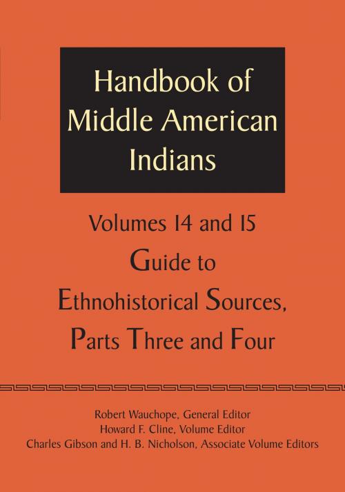 Cover of the book Handbook of Middle American Indians, Volumes 14 and 15 by Robert Wauchope, University of Texas Press