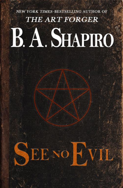 Cover of the book See No Evil by B. A. Shapiro, Open Road Media