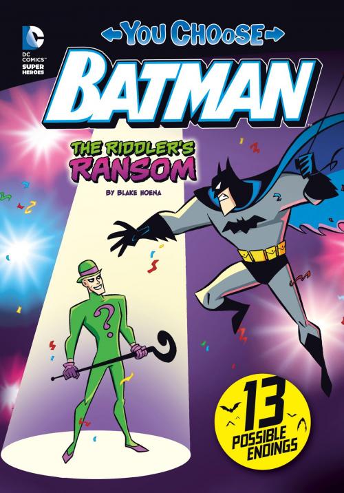 Cover of the book The Riddler's Ransom by Blake Hoena, Capstone
