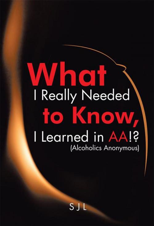 Cover of the book What I Really Needed to Know, I Learned in Aa!? (Alcoholics Anonymous) by SJL, Xlibris US