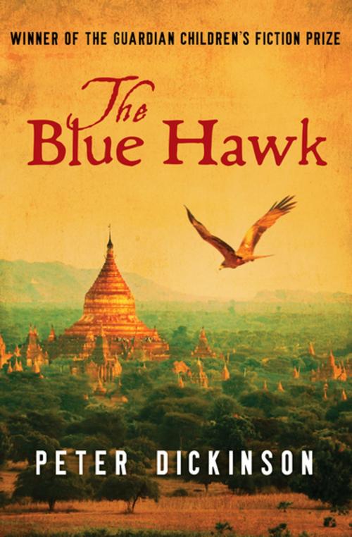 Cover of the book The Blue Hawk by Peter Dickinson, Open Road Media
