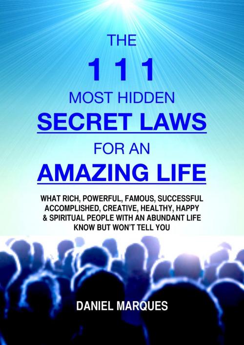 Cover of the book The 111 Most Hidden Secret Laws for an Amazing Life: What Rich, Powerful, Famous, Successful, Accomplished, Creative, Healthy, Happy and Spiritual People with an Abundant Life Know but Won’t Tell You by Daniel Marques, 22 Lions Bookstore