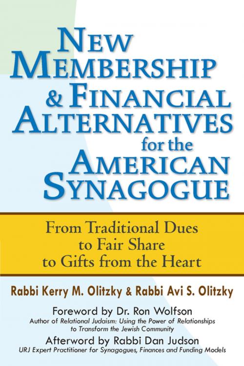 Cover of the book New Membership & Financial Alternatives for the American Synagogue by Rabbi Kerry M. Olitzky, Rabbi Avi S. Olitzky, Rabbi Daniel Judson, Turner Publishing Company