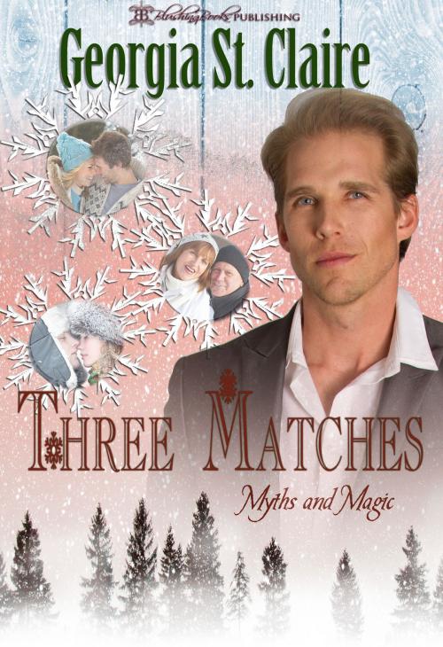 Cover of the book Three Matches by Georgia St. Claire, Blushing