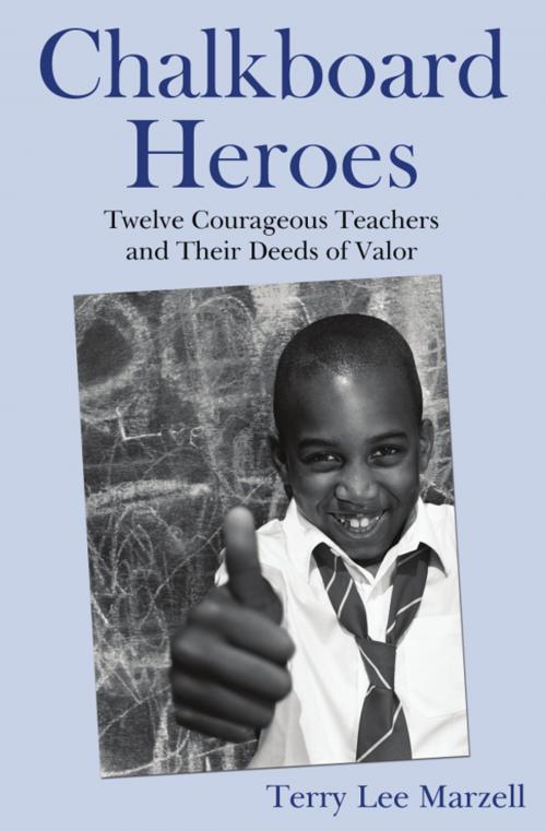Cover of the book Chalkboard Heroes: Twelve Courageous Teachers and Their Deeds of Valor by Terry Lee Marzell, Wheatmark