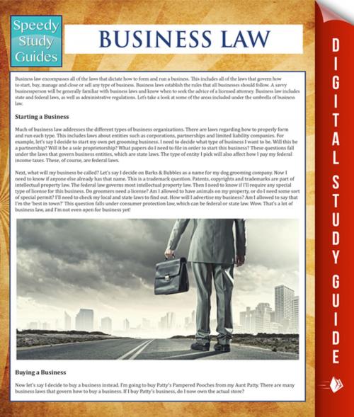 Cover of the book Business Law (Speedy Study Guides) by Speedy Publishing, Speedy Publishing LLC