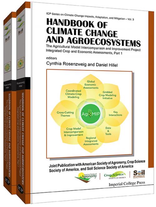 Cover of the book Handbook of Climate Change and Agroecosystems by Cynthia Rosenzweig, Daniel Hillel, World Scientific Publishing Company