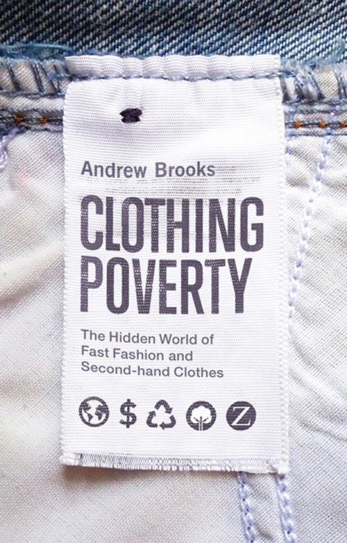 Cover of the book Clothing Poverty by Andrew Brooks, Zed Books