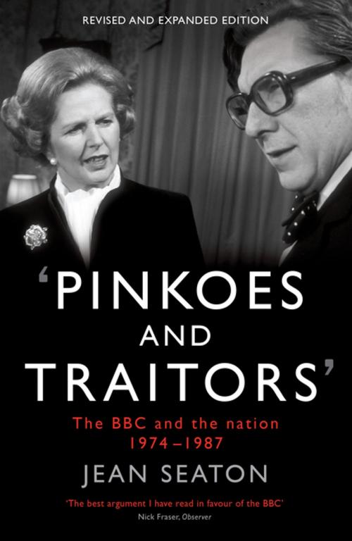 Cover of the book Pinkoes and Traitors by Jean Seaton, Profile