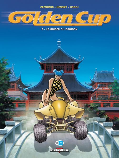 Cover of the book Golden Cup T05 by Daniel Pecqueur, Alain Henriet, Delcourt