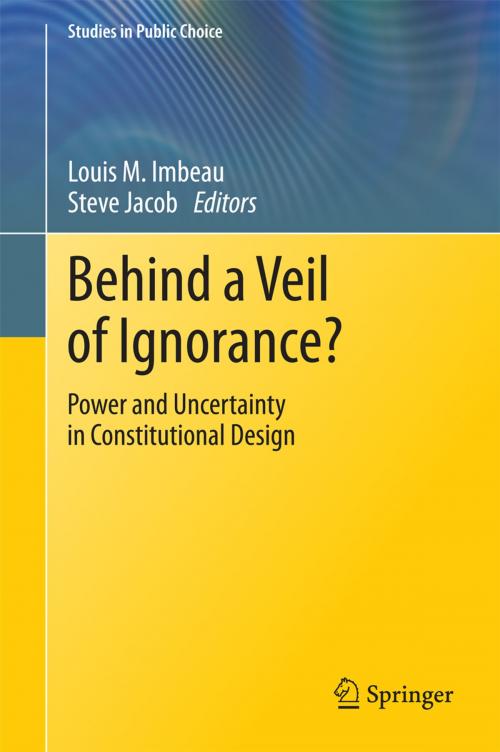 Cover of the book Behind a Veil of Ignorance? by , Springer International Publishing
