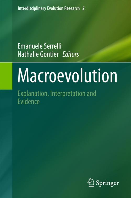 Cover of the book Macroevolution by , Springer International Publishing