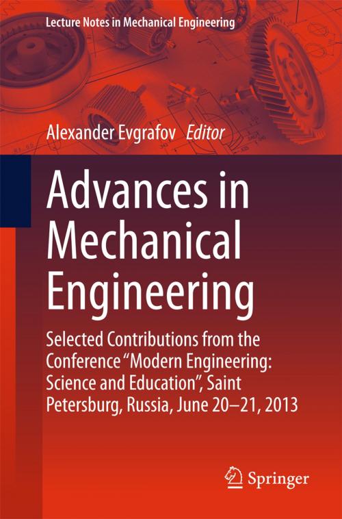 Cover of the book Advances in Mechanical Engineering by , Springer International Publishing
