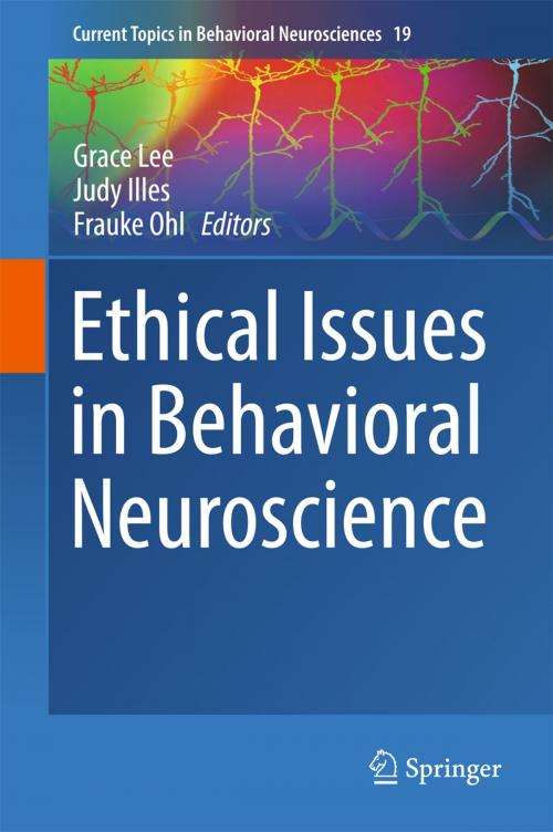 Cover of the book Ethical Issues in Behavioral Neuroscience by , Springer Berlin Heidelberg