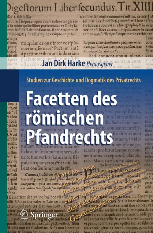 Cover of the book Facetten des römischen Pfandrechts by , Springer Berlin Heidelberg