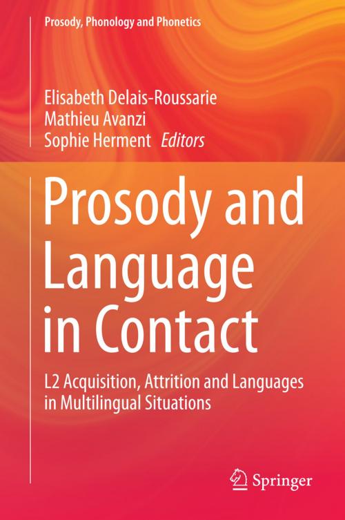 Cover of the book Prosody and Language in Contact by , Springer Berlin Heidelberg