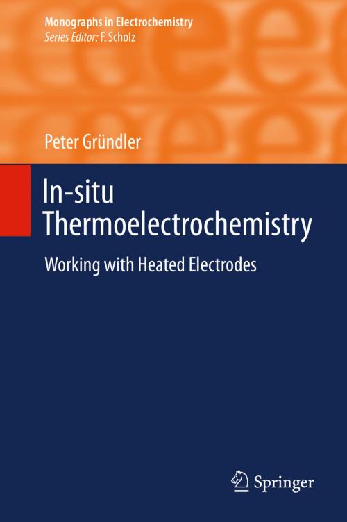 Cover of the book In-situ Thermoelectrochemistry by Peter Gründler, Springer Berlin Heidelberg