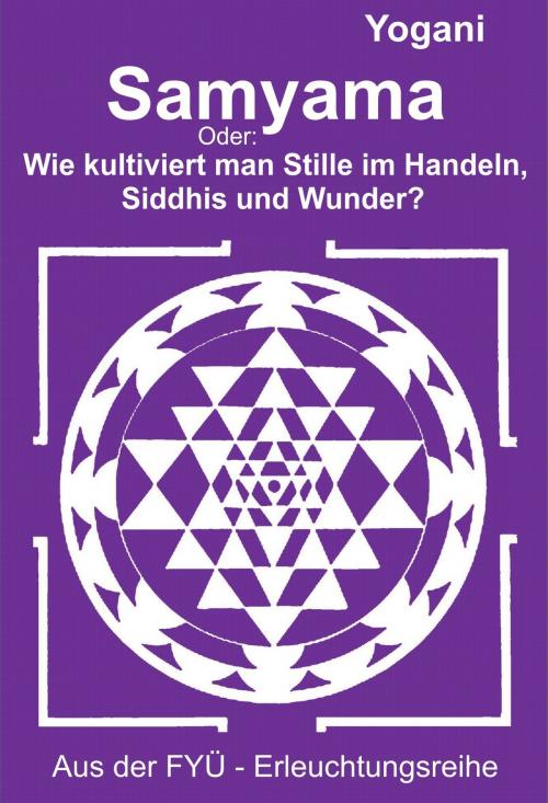 Cover of the book Samyama by Yogani, FYÜ-Verlag