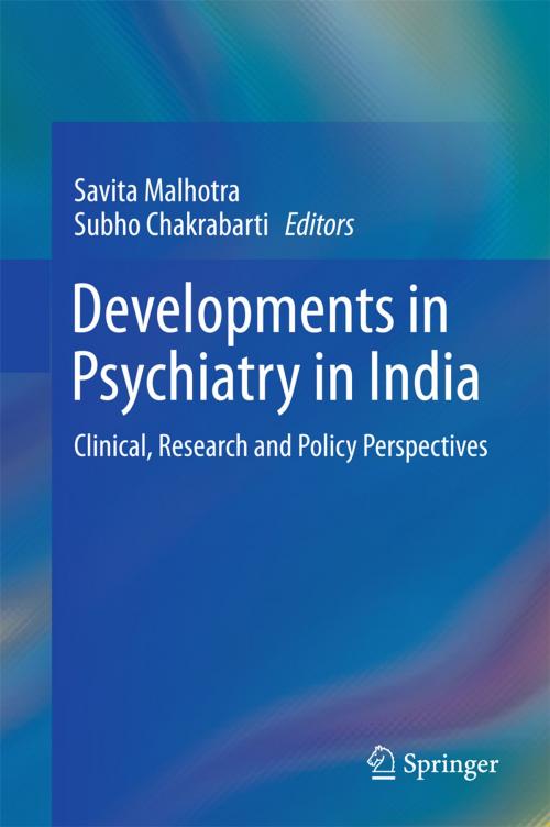 Cover of the book Developments in Psychiatry in India by , Springer India