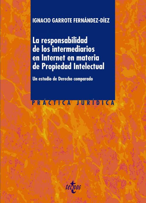 Cover of the book La responsabilidad de los intermediarios en Internet en materia de Propiedad Intelectual by Ignacio Garrote Fernández-Díez, Tecnos