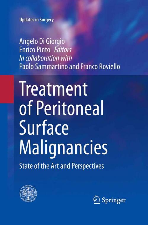 Cover of the book Treatment of Peritoneal Surface Malignancies by , Springer Milan