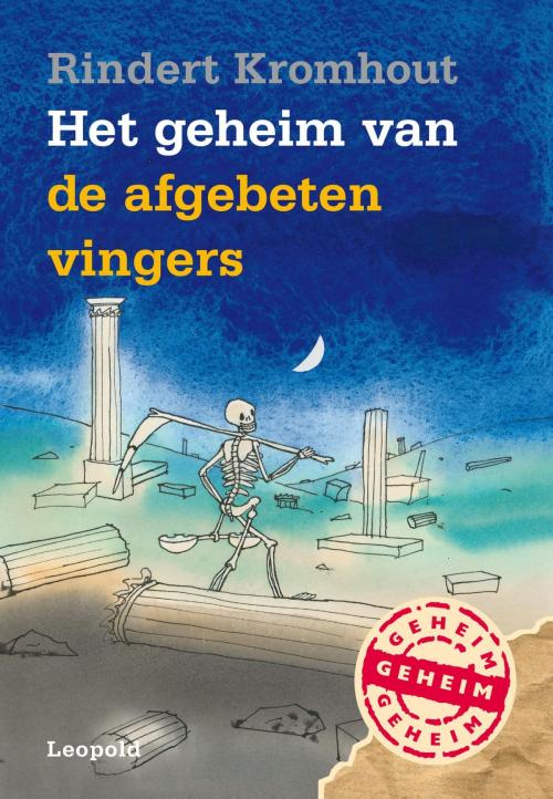 Cover of the book Het geheim van de afgebeten vingers by Rindert Kromhout, WPG Kindermedia