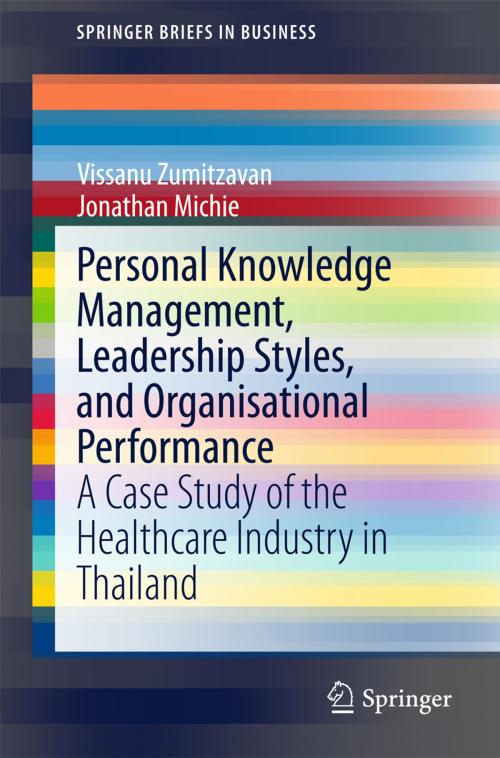 Cover of the book Personal Knowledge Management, Leadership Styles, and Organisational Performance by Vissanu Zumitzavan, Jonathan Michie, Springer Singapore