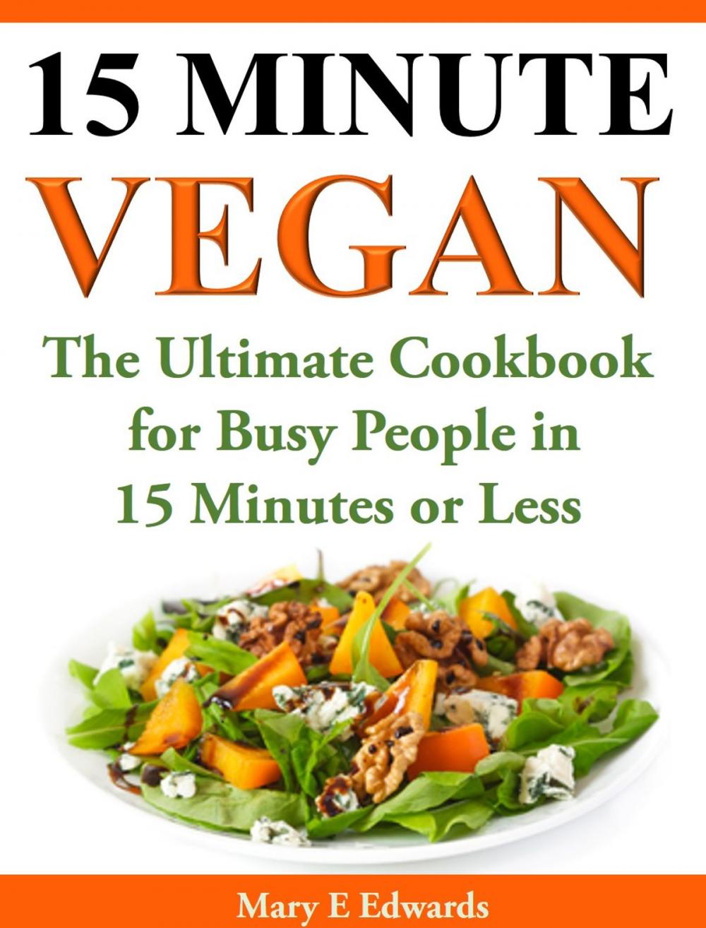 Big bigCover of 15 Minutes Vegan Cookbook