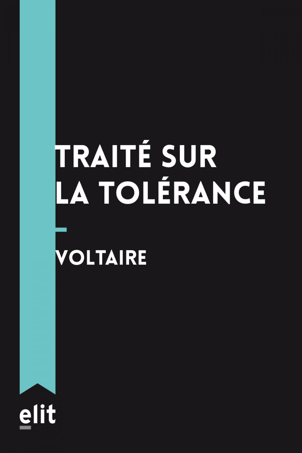 Big bigCover of Traité sur la tolérance