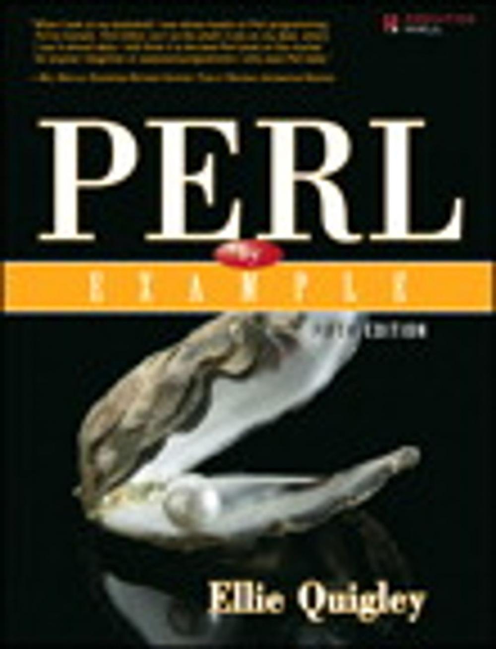 Big bigCover of Perl by Example