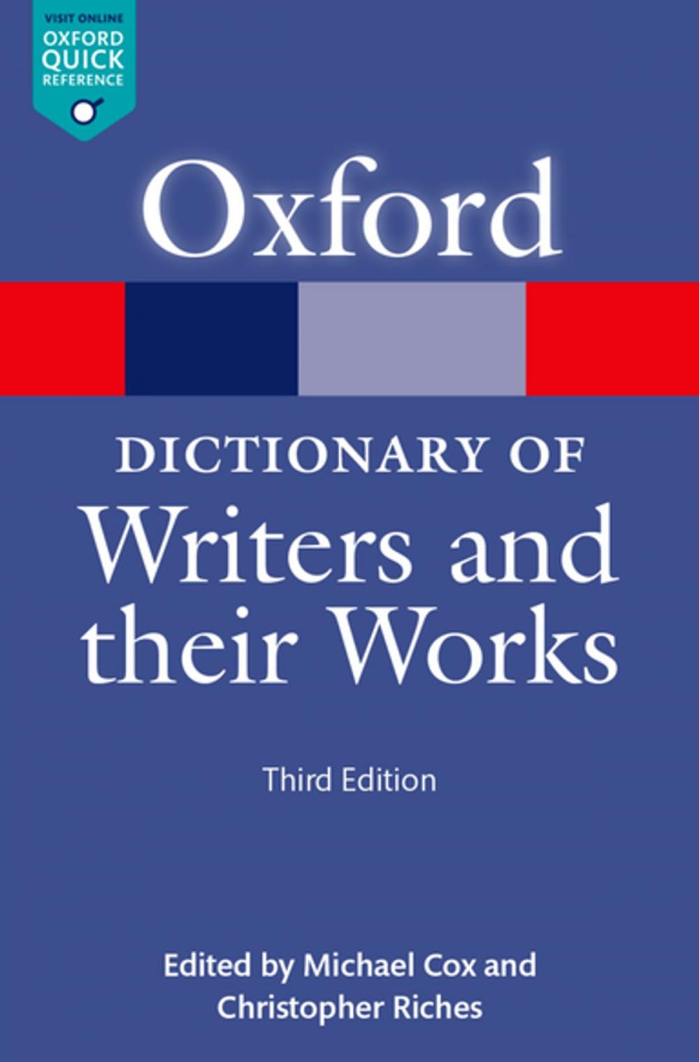 Big bigCover of A Dictionary of Writers and their Works