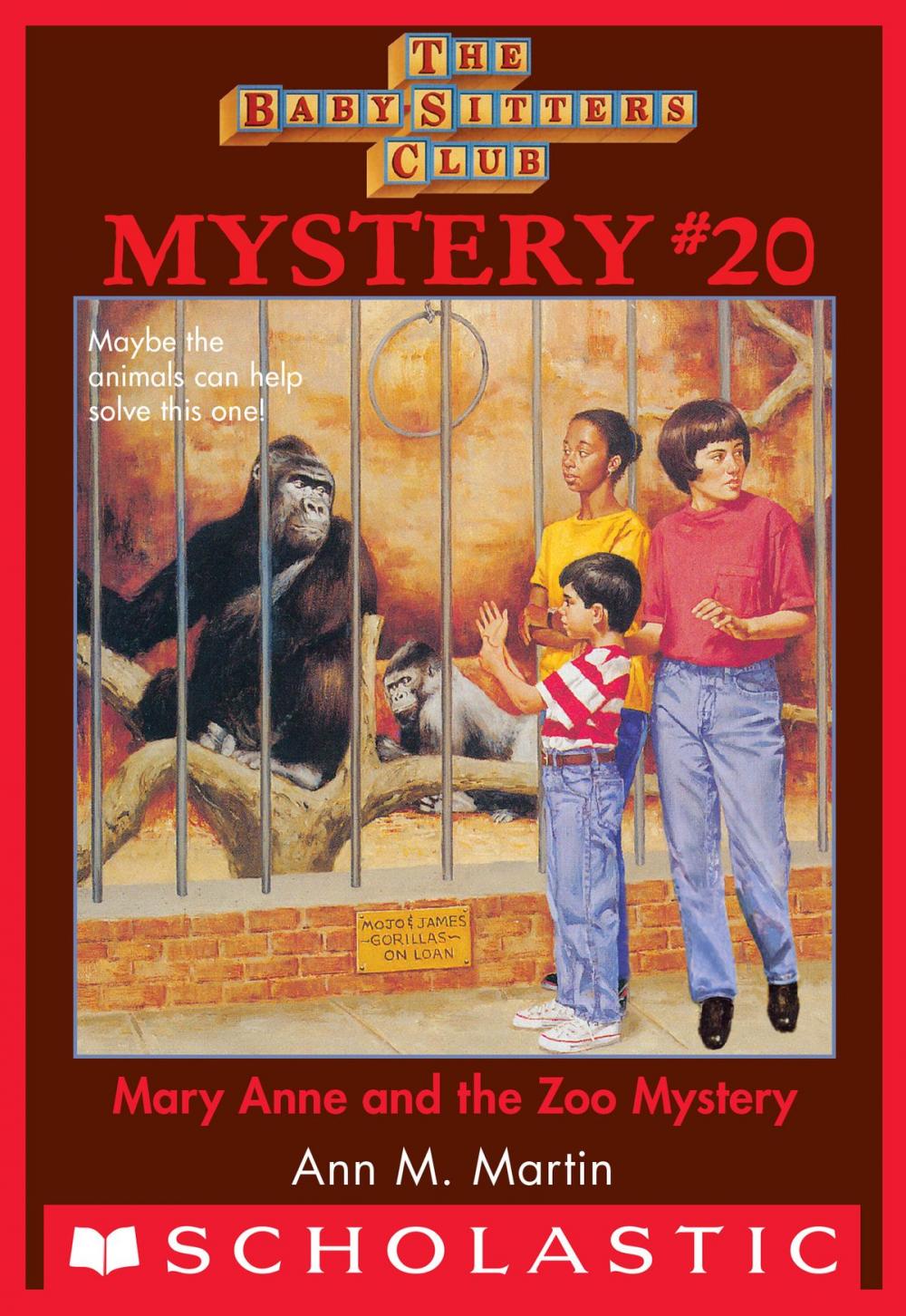 Big bigCover of Baby-Sitters Club Mystery #20: Mary Anne and the Zoo Mystery