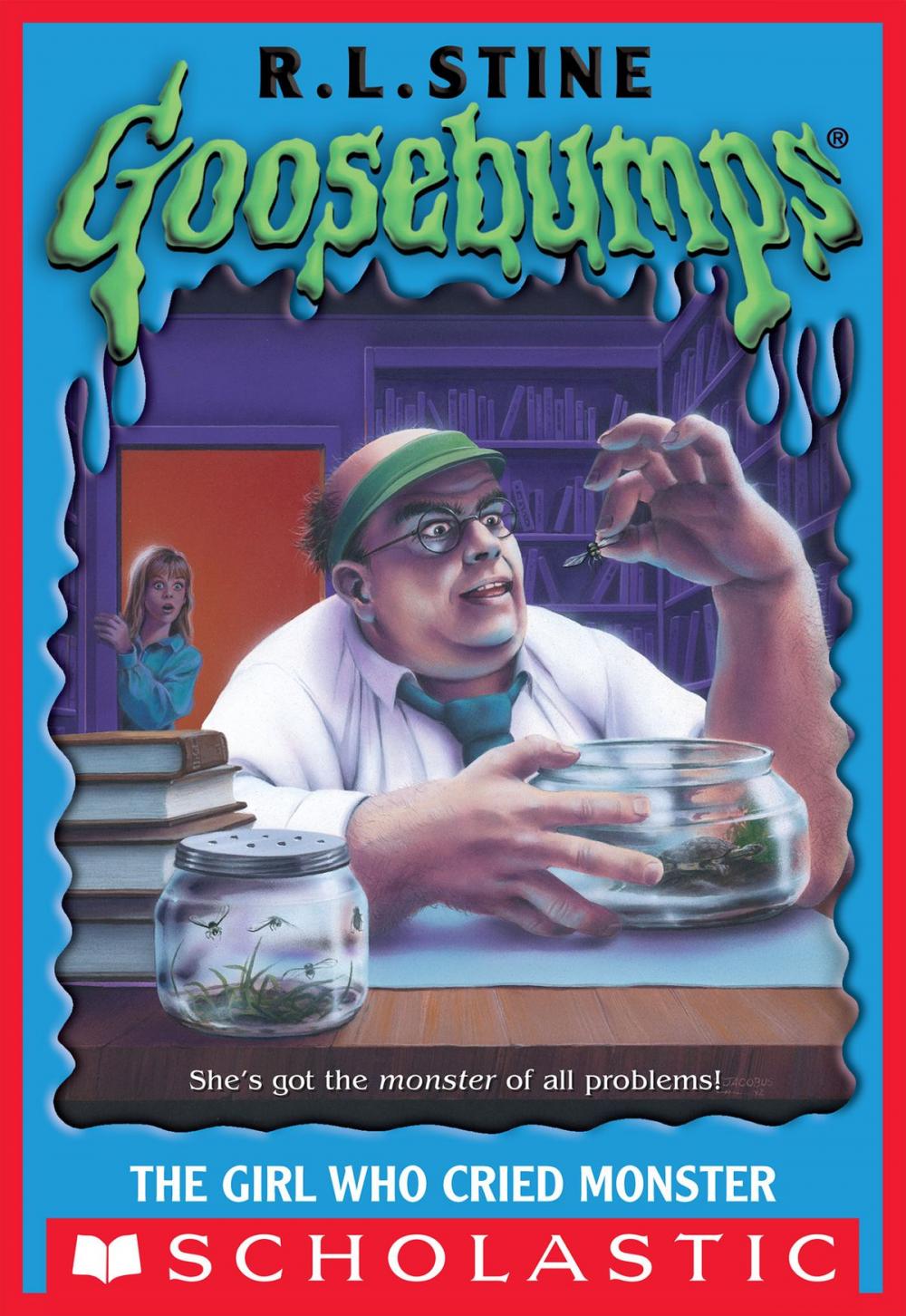 Big bigCover of The Girl Who Cried Monster (Goosebumps #8)