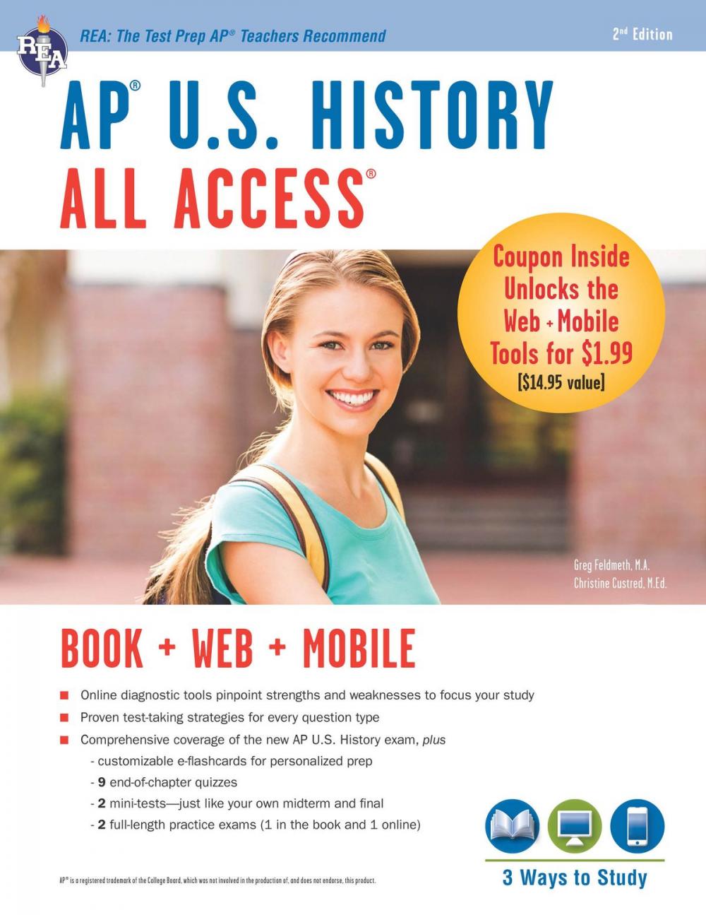 Big bigCover of AP® U.S. History All Access Book + Online + Mobile