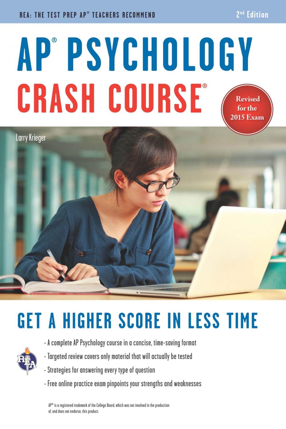 Big bigCover of AP® Psychology Crash Course Book + Online