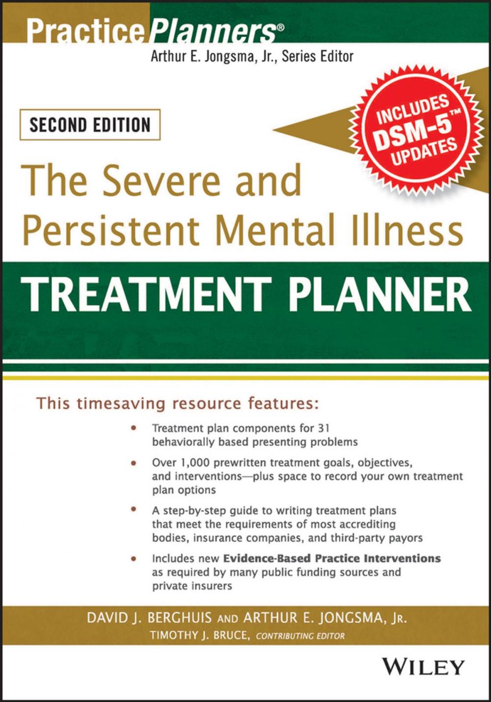 Big bigCover of The Severe and Persistent Mental Illness Treatment Planner