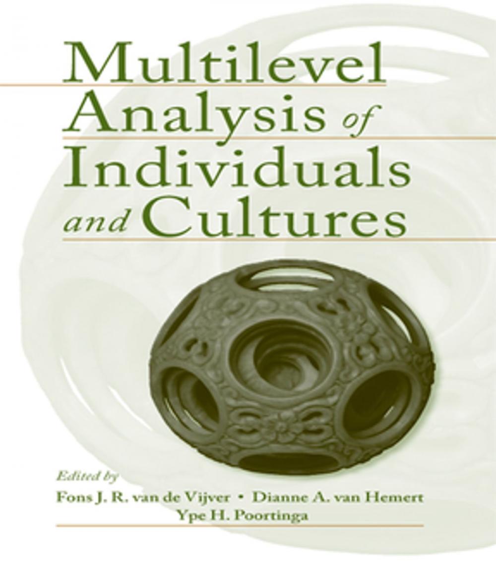 Big bigCover of Multilevel Analysis of Individuals and Cultures