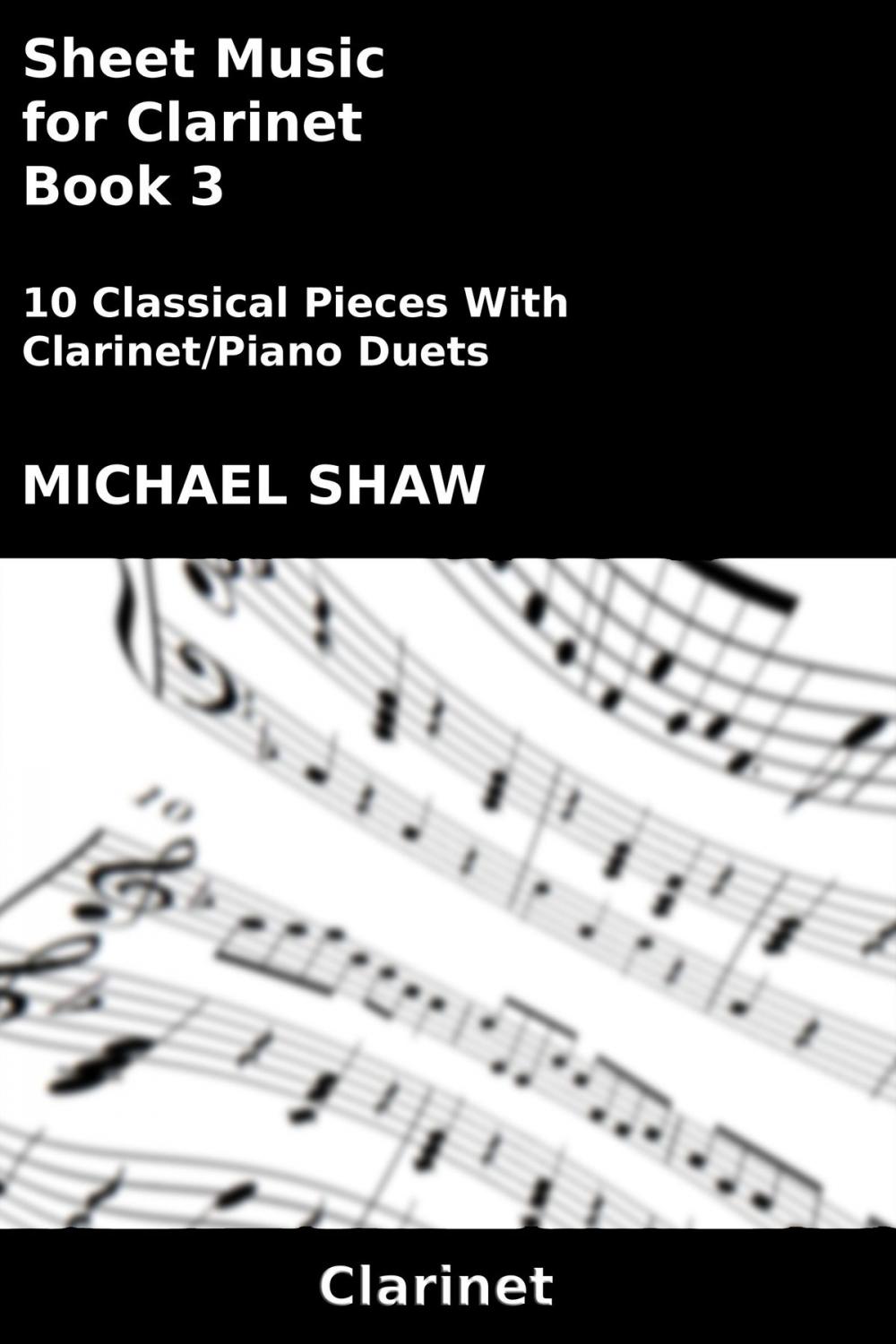 Big bigCover of Sheet Music for Clarinet: Book 3