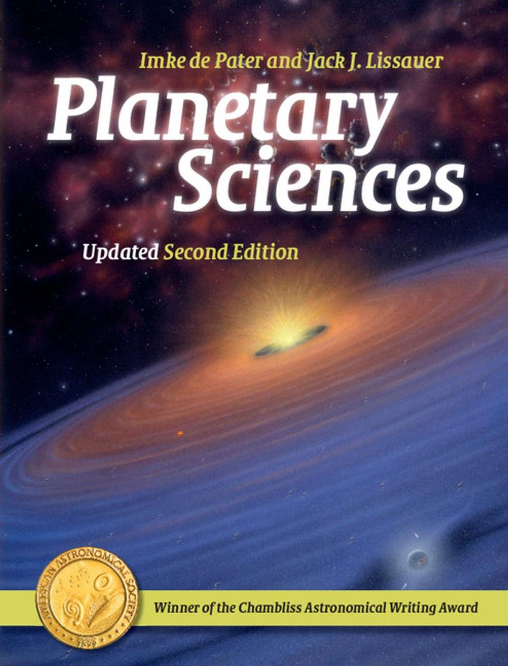 Big bigCover of Planetary Sciences