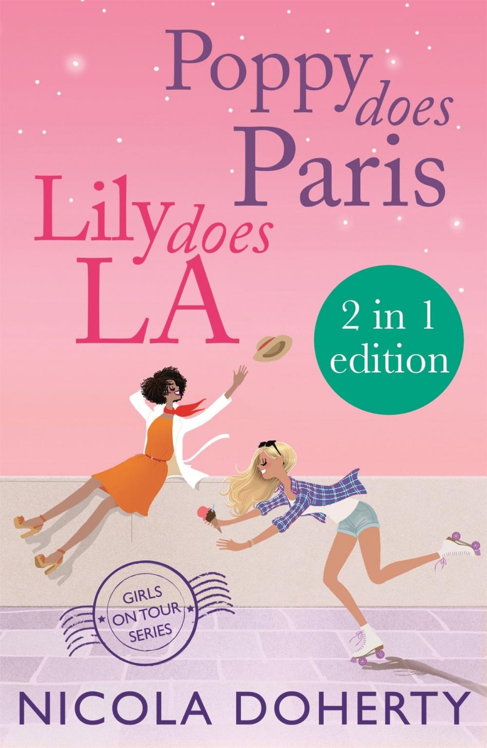 Big bigCover of Poppy Does Paris & Lily Does LA (Girls On Tour BOOKS 1 & 2)