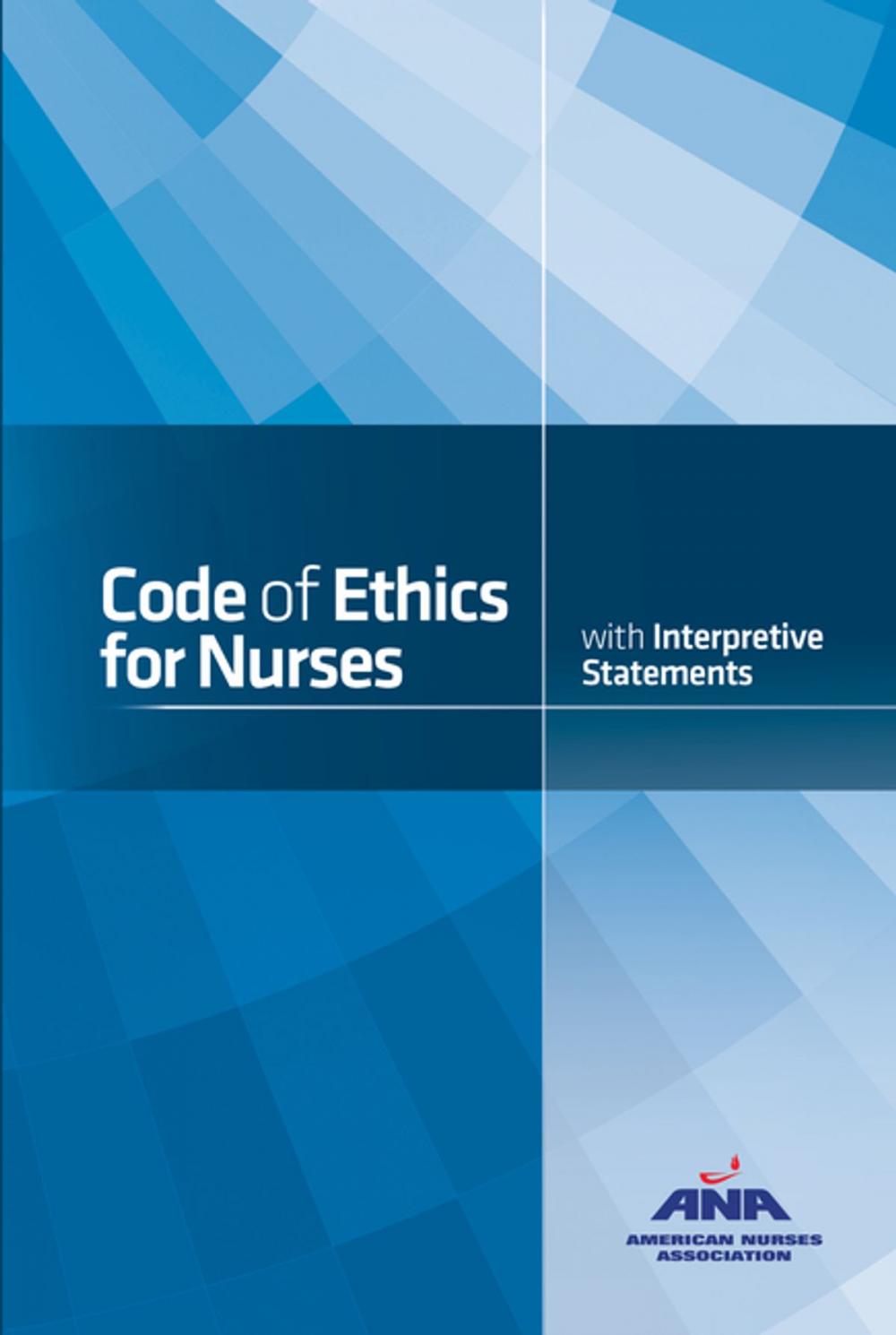 Big bigCover of Code of Ethics for Nurses with Interpretive Statements