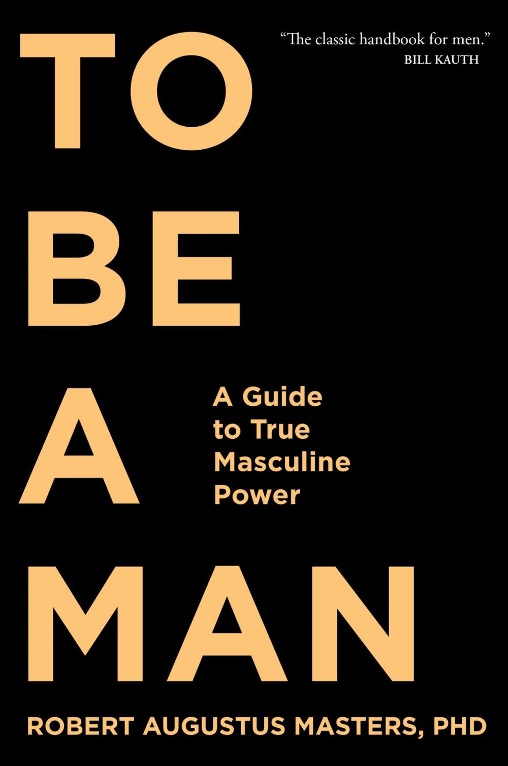 Big bigCover of To Be a Man