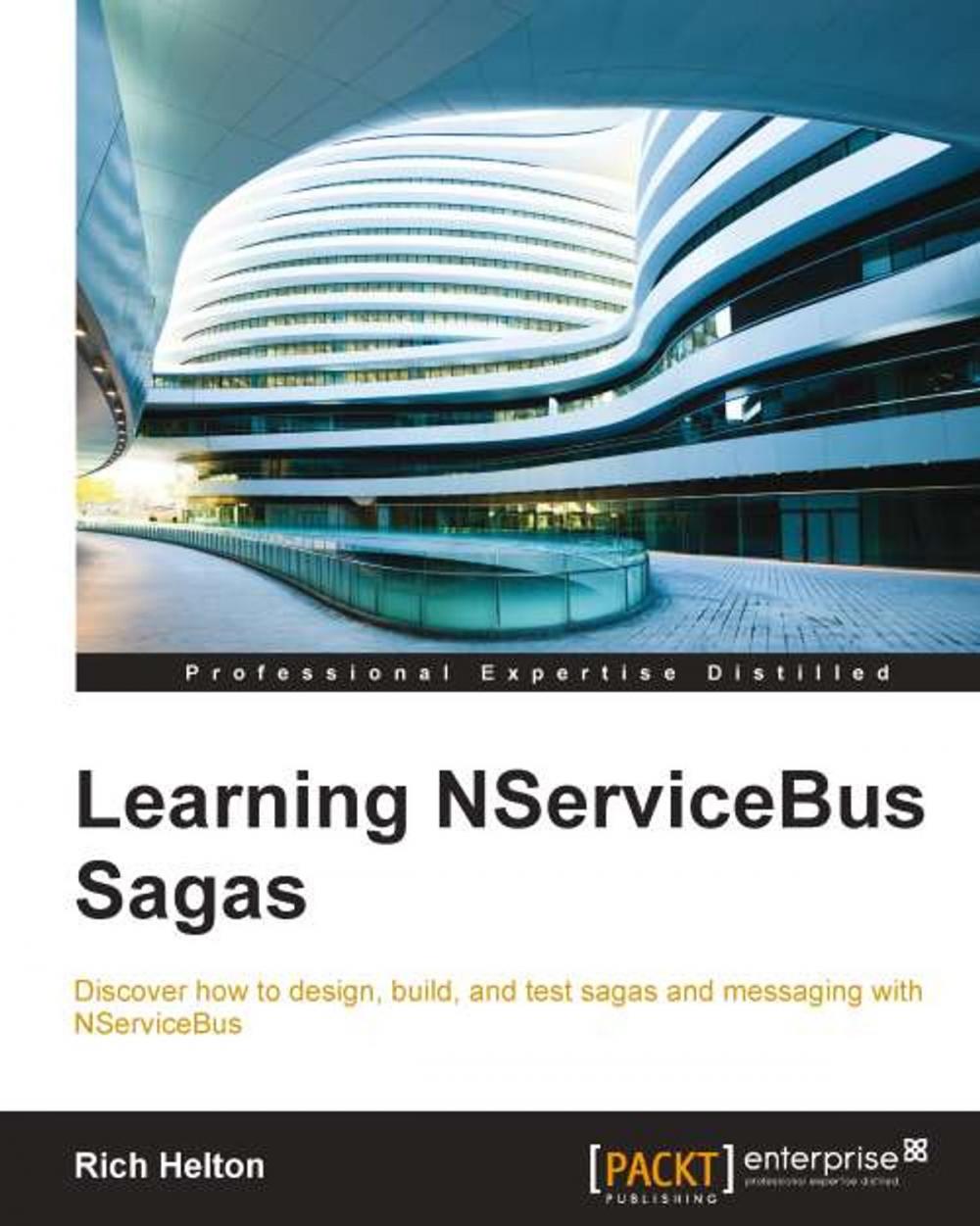 Big bigCover of Learning NServiceBus Sagas