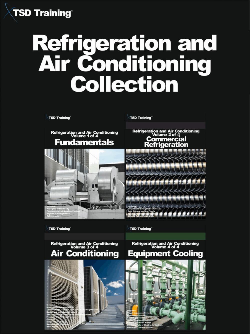 Big bigCover of Refrigeration and Air Conditioning Collection (Volumes 1 to 4)