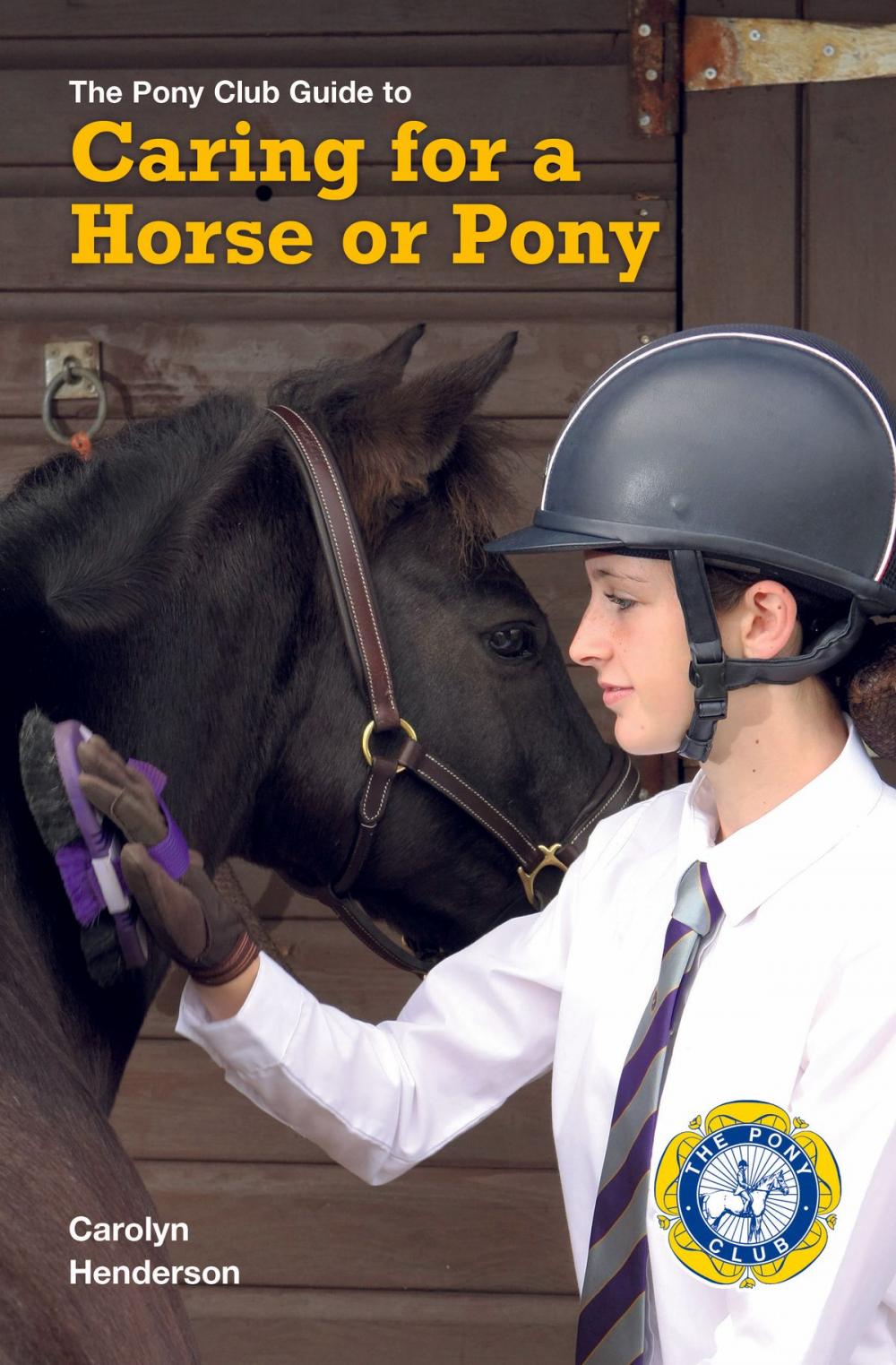 Big bigCover of CARING FOR A HORSE OR PONY