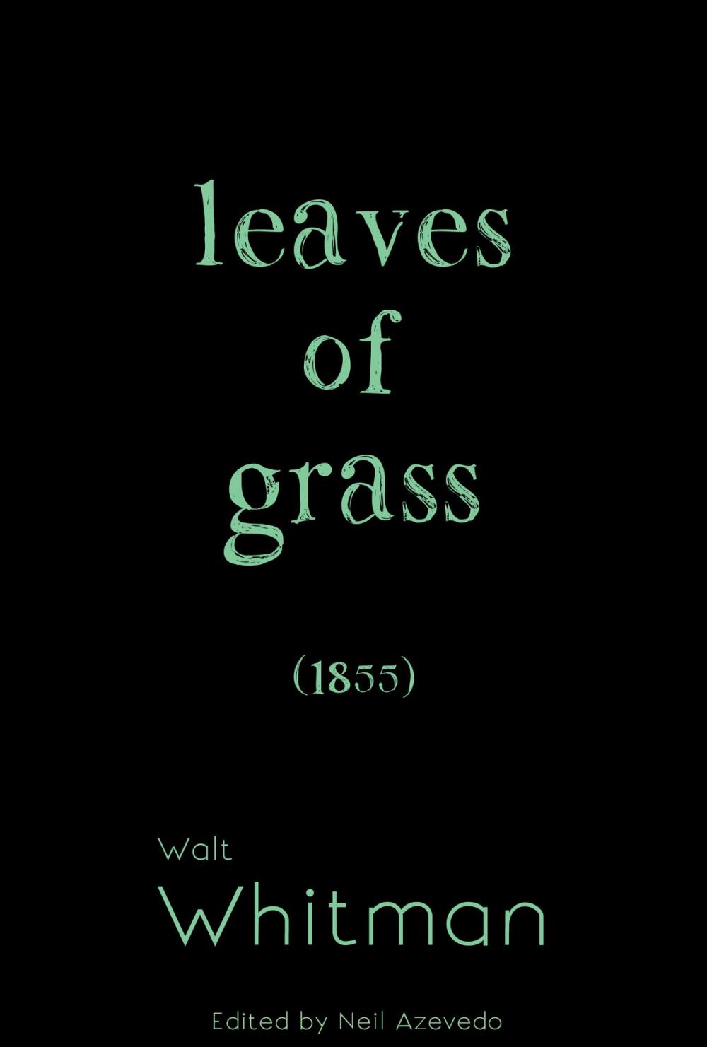 Big bigCover of Leaves of Grass: 1855 Edition